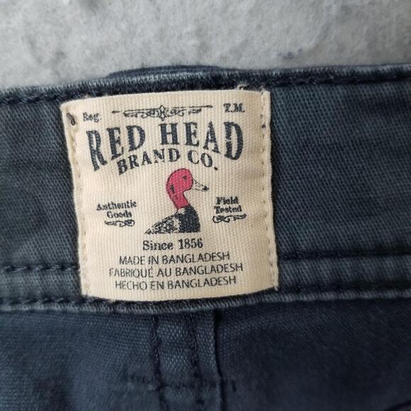 RedHead Cargo Shorts Mens 34 Gray Stretch Utility Outdoor Workwear Multi Pocket - Picture 14 of 16